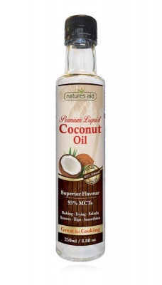 Natures Aid Coconut Oil Liquid 250ml